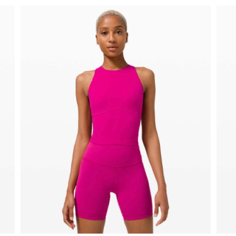 Lululemon size 4 Key to Balance Tank in color Ripened Raspberry 💗🌸❤️